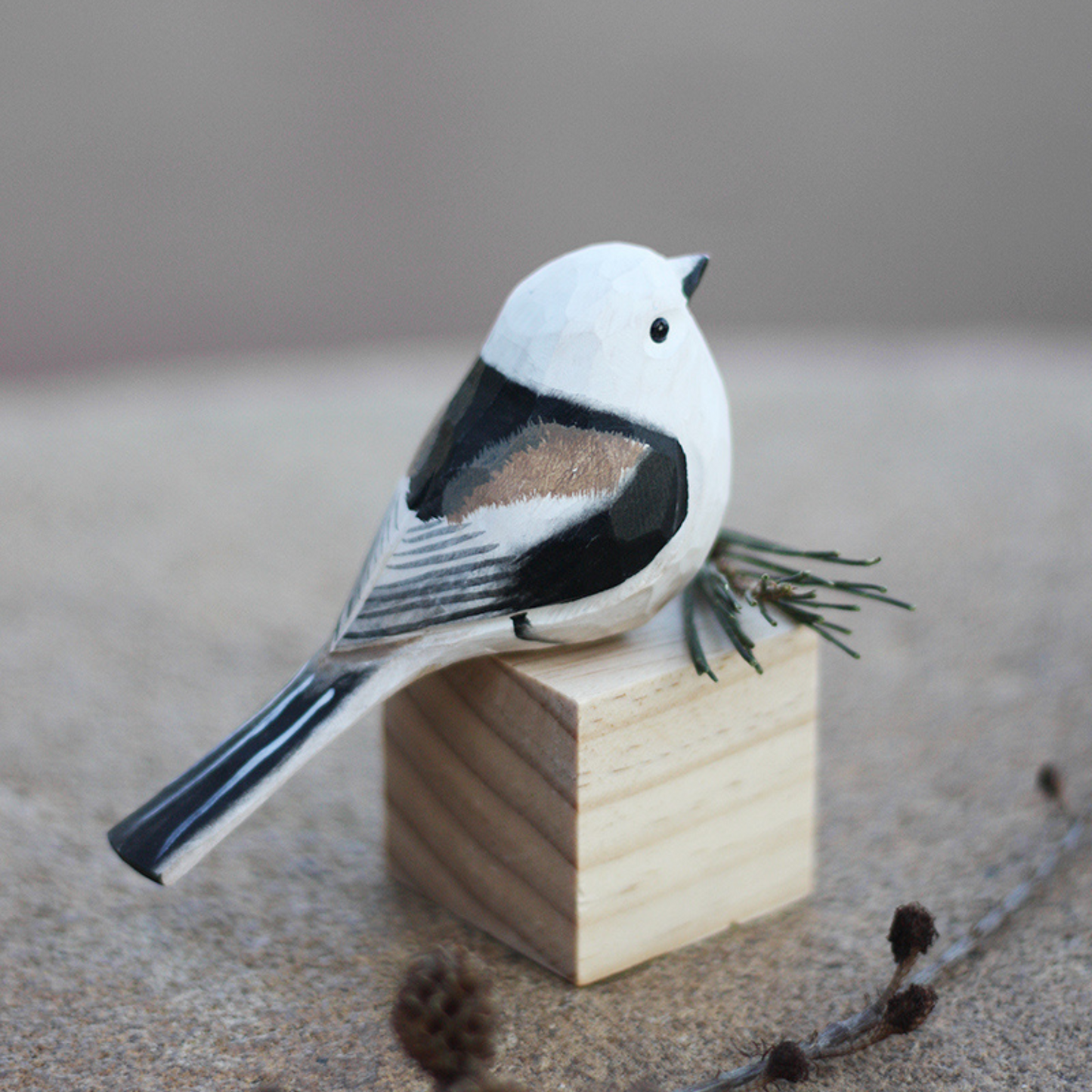 Wooden Bird Ornaments