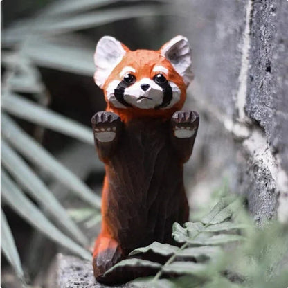 Wooden Red Panda