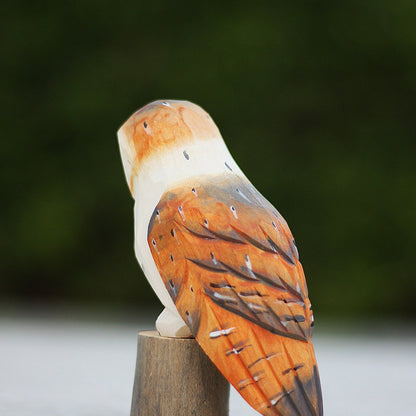 Wooden Owl Decor